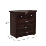 Solid Wood Sideboard Cabinet for Living Room - Image 2