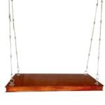 Wooden Swing for Living Room Patio Jhula for Home Garden Outdoor & Balcony - Image 5