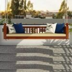 Solid Wood Swing Sofa Patio Jhula for Home Indoor, Garden & Outdoor - Image 3
