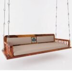 Solid Sheesham Wood Jhula Swing for Living Room & Balcony - Image 3