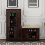 Solid Wood Shoe Rack for Living Room - Image 5