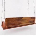 Solid Sheesham Wood Jhula Swing for Living Room & Balcony - Image 5