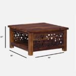 Solid Wood Coffee Table for Living Room - Image 3