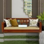 Wooden Swing Sofa for Living Room & Outdoor - Image 2
