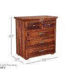 Wooden Sideboard Cabinet for Living Room - Image 2
