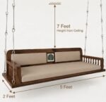 Wooden Jhula Swing for Living Room & Balcony - Image 5