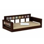 Wooden Hammock Swing Sofa with Rope for Living Room & Outdoor - Image 4
