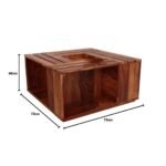Wooden Center Table for Living Room - Image 3