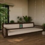 Wooden Jhula Swing for Living Room & Balcony