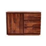 Solid Wood Sideboard Cabinet for Living Room - Image 3