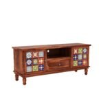 Solid Wood TV Unit for Living Room - Image 3